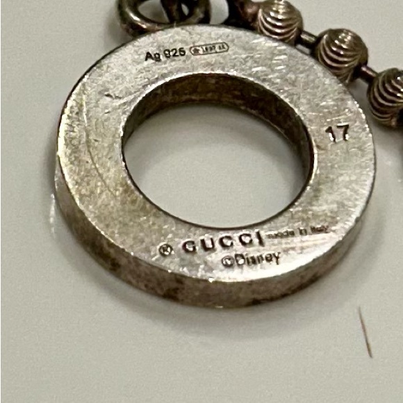 Gucci x Disney collaboration Mickey Mouse Chain accessories Bracelet - Picture 2 of 5